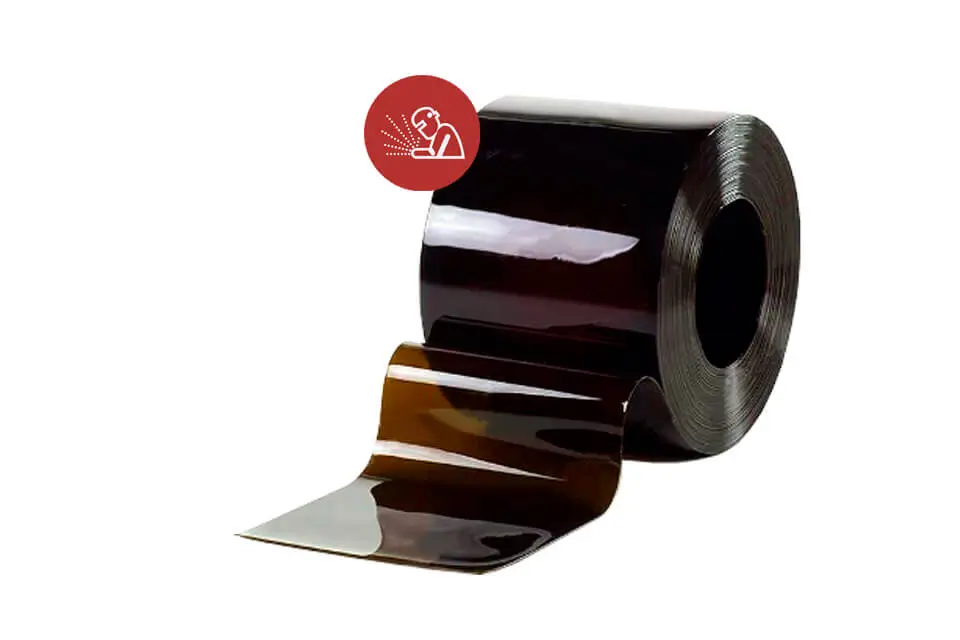 Лента ПВХ для сварки бронзовая гладкая