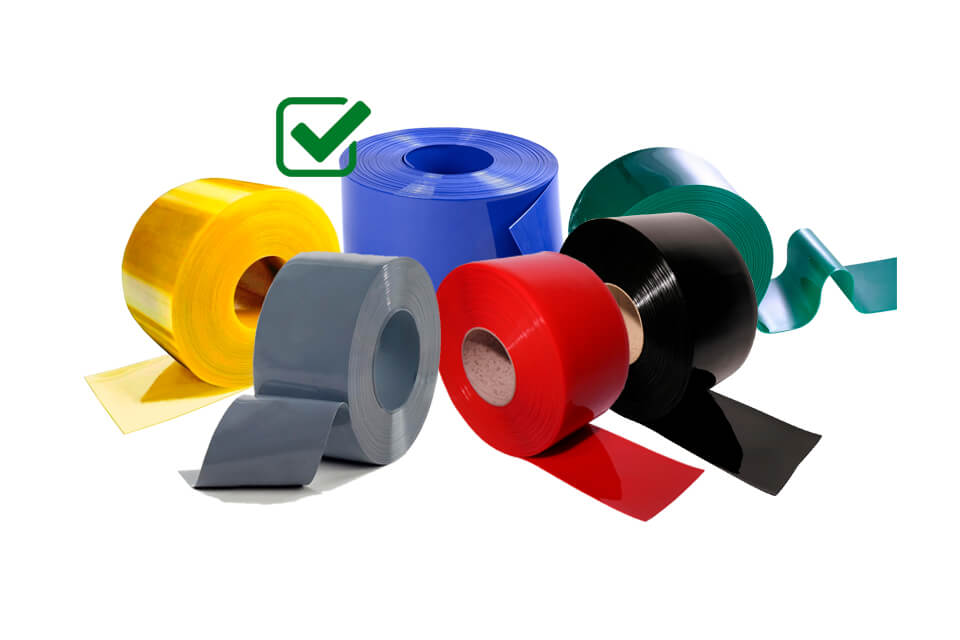 Лента ПВХ цветная универсальная гладкая