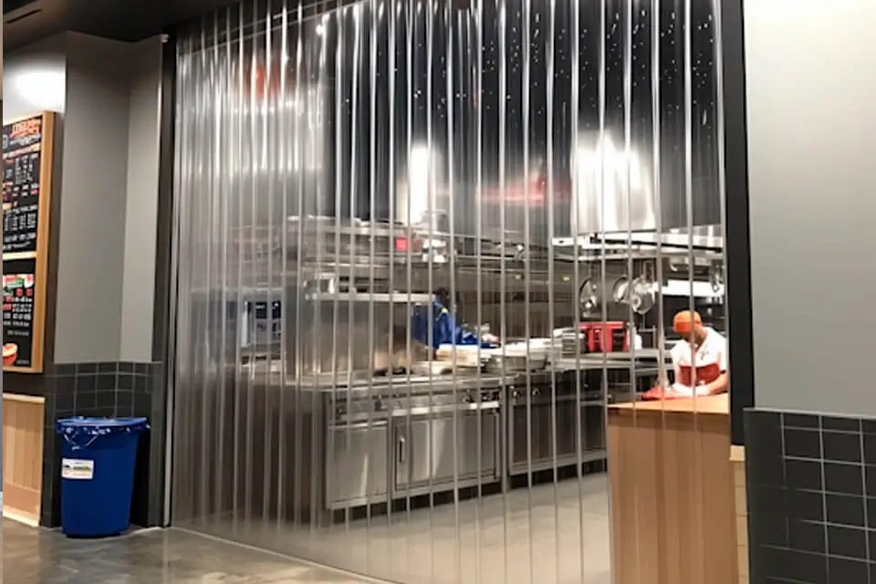 Конструкция ПВХ завес